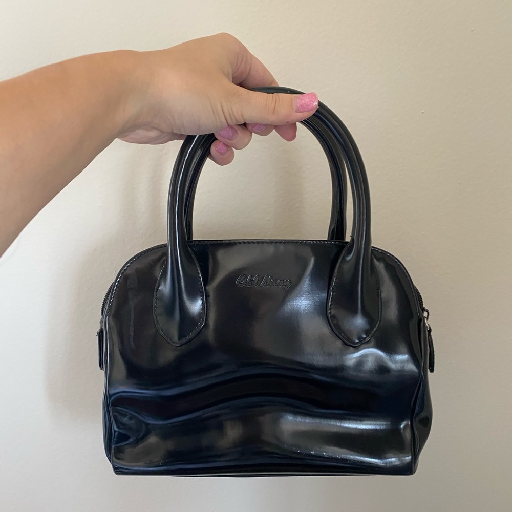 90s Old Navy faux leather mini bag